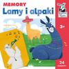 Llamas and Alpacas. Captain Science. Memory Game. Edgard