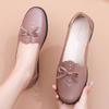 Shoes single shoes soft sole comfortable flat non-slip medium leather shoes in the elderly women's shoes spring and autumn models