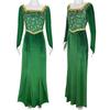 Movie Princess Fiona Cosplay Women Costume Green Dress Outfits Halloween Carnival Party Role Disguise Playing Clothes