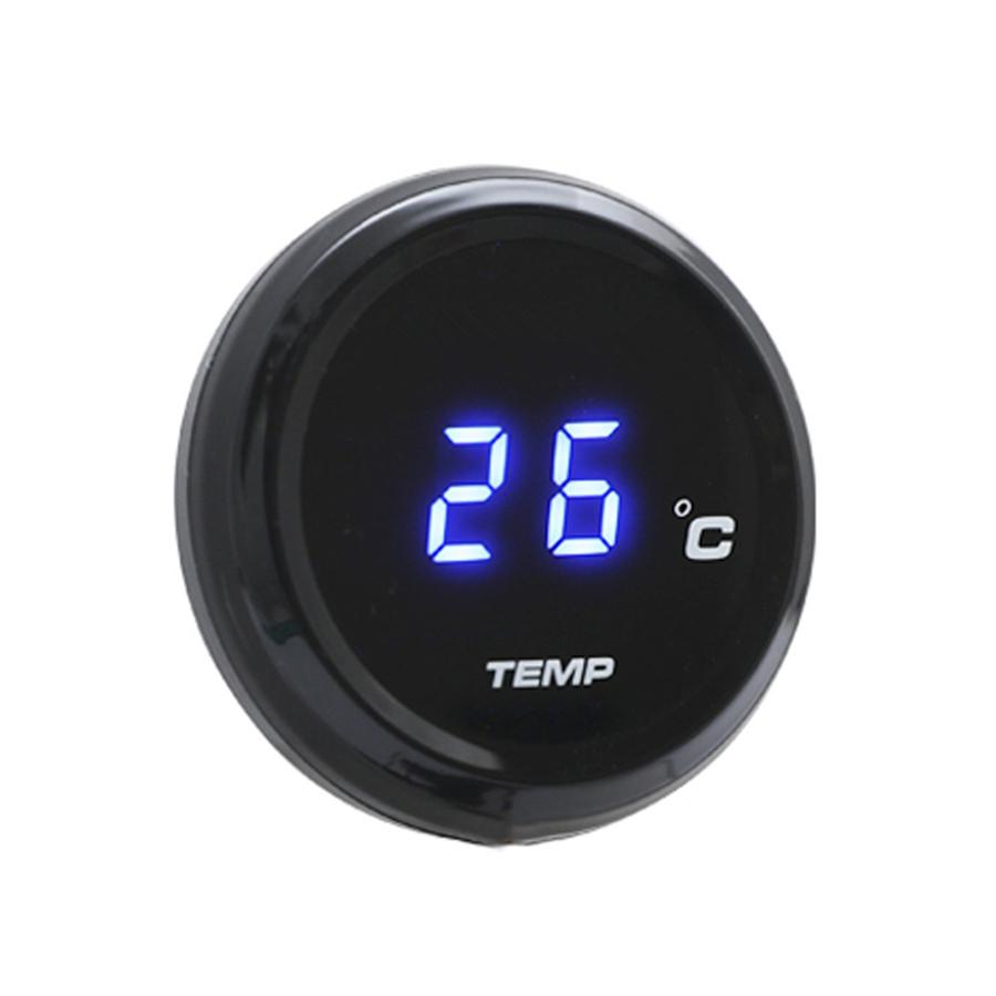 Universal Motorcycle Thermometer Instruments Water Temp Temperature Digital Display Gauge Meter