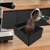Large Capacity Coffee Grounds Tapping Box Rectangular Coffee Grind Waste Bin Coffee Knock Box  Cafe