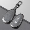 Zinc Alloy Leather Car Key Case Great Wall Wey 23 Coffee 01 Lattedht-Phev Wey 07 80 Vv7 Vv6 Key Fob Car Key Housing Accessories