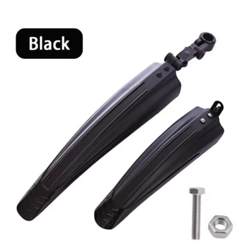 2pcs Bike Mudguard Set Bicycle Fenders Splash Fender Guard Set Road Mountain MTB Front Rear Mudguard Cycling Riding Accessories