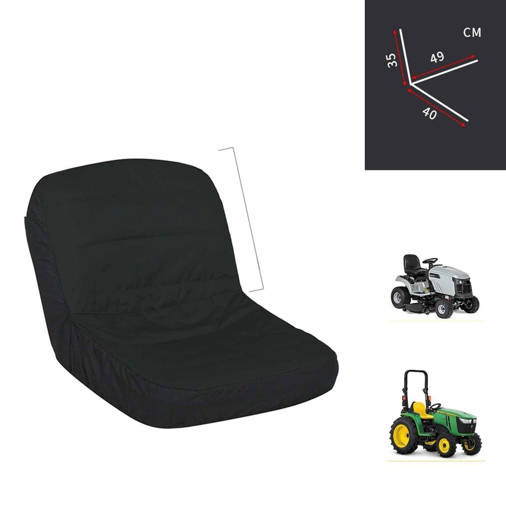 lawnmower seat pad Mower & Tractor Seat Cushion Cover Household  Sunshade Cloth Cover Outdoor Machinery Seat Protective Cover