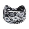 Bohemian Retro Print Yoga Headband: Wide African-Inspired Headscarf for Women