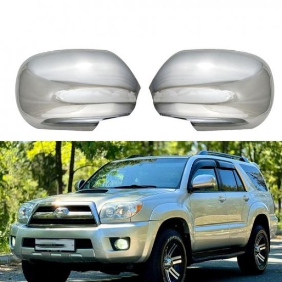 Для Toyota 4Runner 2003-2009 Хромированная Накладка на Зеркало Заднего Вида Боковое Зеркало ABS 2 шт.