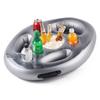 Inflatable Drink Holder Thickened, Floating Cup Rack Portable Ice Tray with Cup Holder for Pool Party Summer
