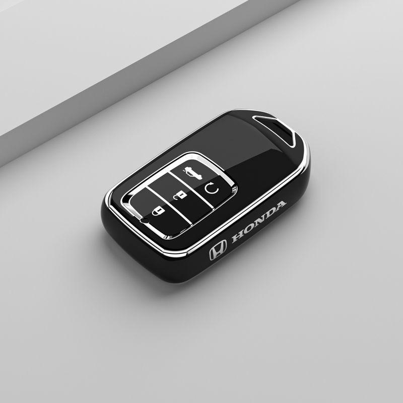 

TPU Car Key Case Cover Protection Shell Fob For Honda Fit Lucky Vezel City Civic Jazz BRV HRV Shuttle Gp8 Jade Fit Freed Odyssey
