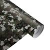 50*200cm Car Camo Sticker Camouflage Army Military Green Vinyl Wrap Film Air Bubble Free Auto Body Decoration Decal Accessories