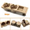 Car Black Beige Center Console Water Cup Holder Beverage Bottle Holder Coin Tray For Bmw 3 Series E46 323i 318i 320i 1998-2006