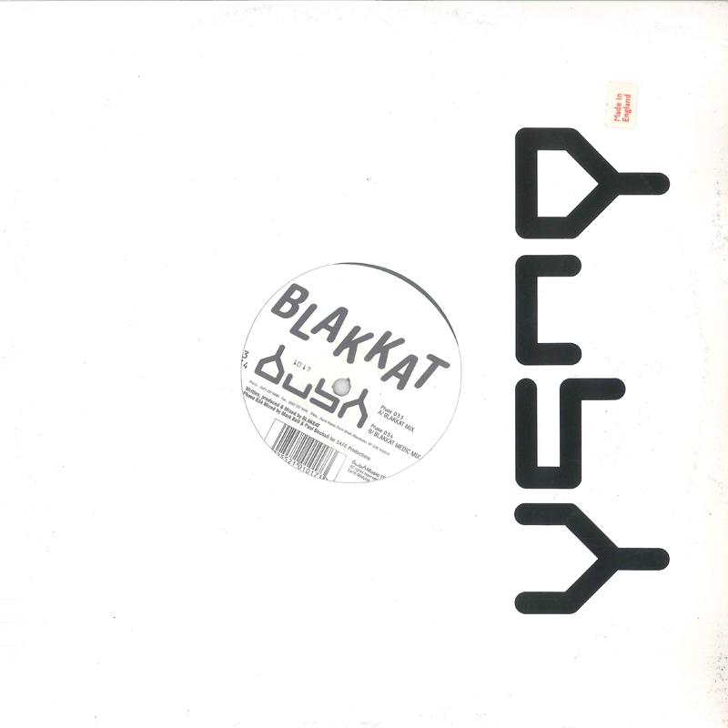 

12inch Record BLAKKAT - Blakkat 1017 BUSH 1994 UK Dance & Electronica Used