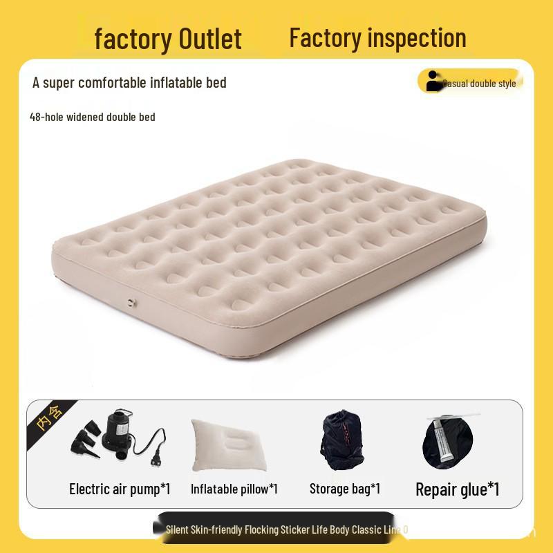 Portable Automatic Inflatable Air Mattress and Tent Sleeping Pad