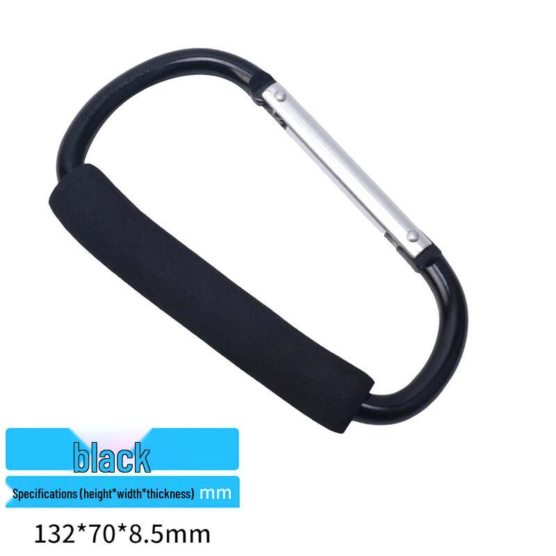 HengTravler Aluminum Alloy Multi-Purpose Carabiner 10-Pack