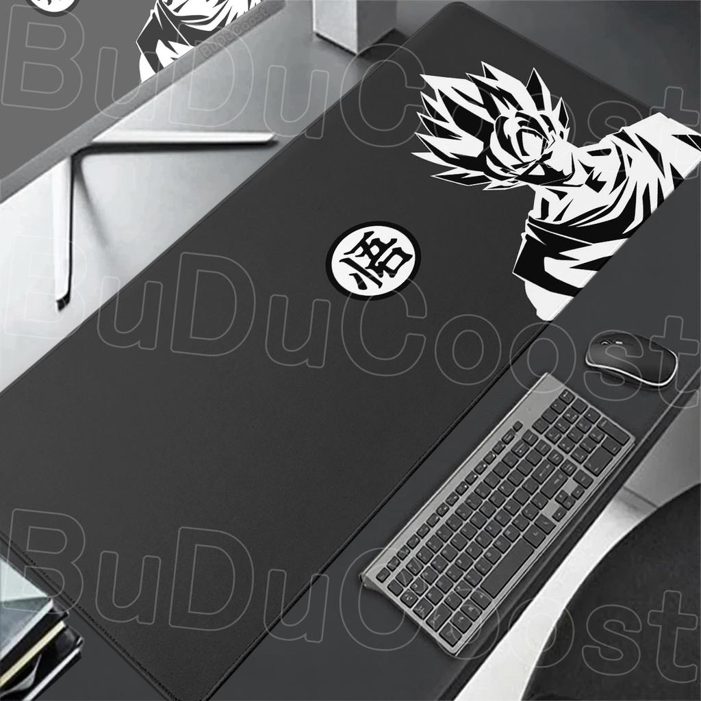 Tappetino Estensibile per Computer Ufficio Tavolo Giocatore Tastiera PC Setup Accessori 90x40cm Anime Dragon Ball Mousepad Ragazzo Gabinetto Regali