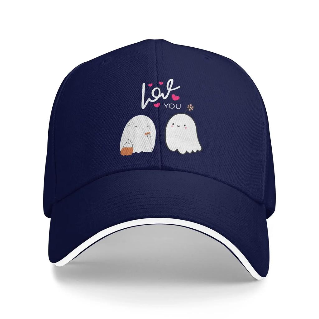 Ghost Of Disapproval Baseball Cap Love You Tennis Skate Sun-Proof Trucker Hat Women Men y2k Funny Design Baseball Caps