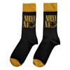 Nirvana Unisex Adult Stacked Logo Ankle Socks