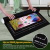 Puzzles Pad Jigsaw Roll Felt Mat Playmat Puzzles Blanket For Up To 2000Pcs Puzzle Accessories with Auxiliary Line Felt Saver