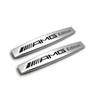 2026 New 2pcs 3D AMG Edition Metal Logo Car Fender Badge Sticker For Benz Lorinser Avantgarde Emblem Auto Decal Decorative Accessories