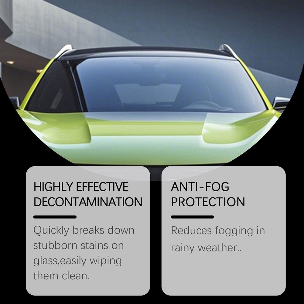 237ml Glass Coating Spray,Water-Repellent Polish Automotive Glass Cleaner Hydrophobic Coating Sprays With Towel For Car