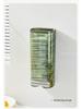 Punch-Free Wall-Mounted Trash Bag Storage Box - Transparent Plastic Wrap Sleeve Organizer for Kitchen