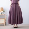 Fashionable Ethnic Midi Skirt Two-Piece Set for Women (2025 Summer)