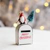 Weihnachtsbaumschmuck Nordischer Eisen Briefkasten Haus Ornament für Weihnachten