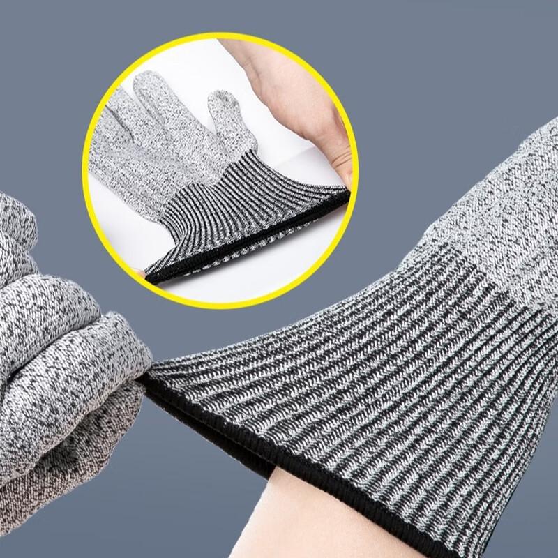 Tingbai 5-Level PU Cut Resistant Work Gloves