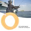 Fly Fishing Line 30.5M 100FT Weight Forward PVC Coating Nylon Orange Floating Fishing Line for Outdoor