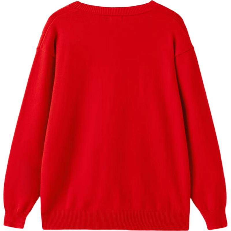 

Balabala Kids V-Neck Cardigan Sweater 180