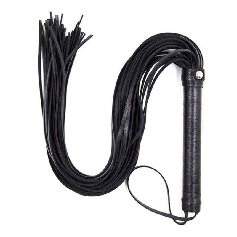 Anti-Slippery PU Leather Handle Horsewhip Equestrian Sports Equipment For Horse Riding Horse Racing Training Professional Riding Tool
