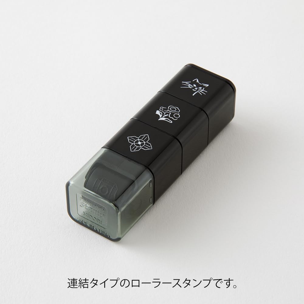 Midori Stamp Roller Cat and Landscape Pattern 35627006