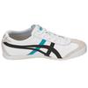ONITSUKA TIGER Mexico 66 Comfortable Non-Slip Durable Low-Top Lifestyle Sneakers Unisex Sneakers White Black Blue D4J2L-100