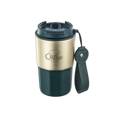 TAFUCO 460ml Keramikbeschichteter Isolierter Doppelwandiger Kaffee- & Wasserbecher