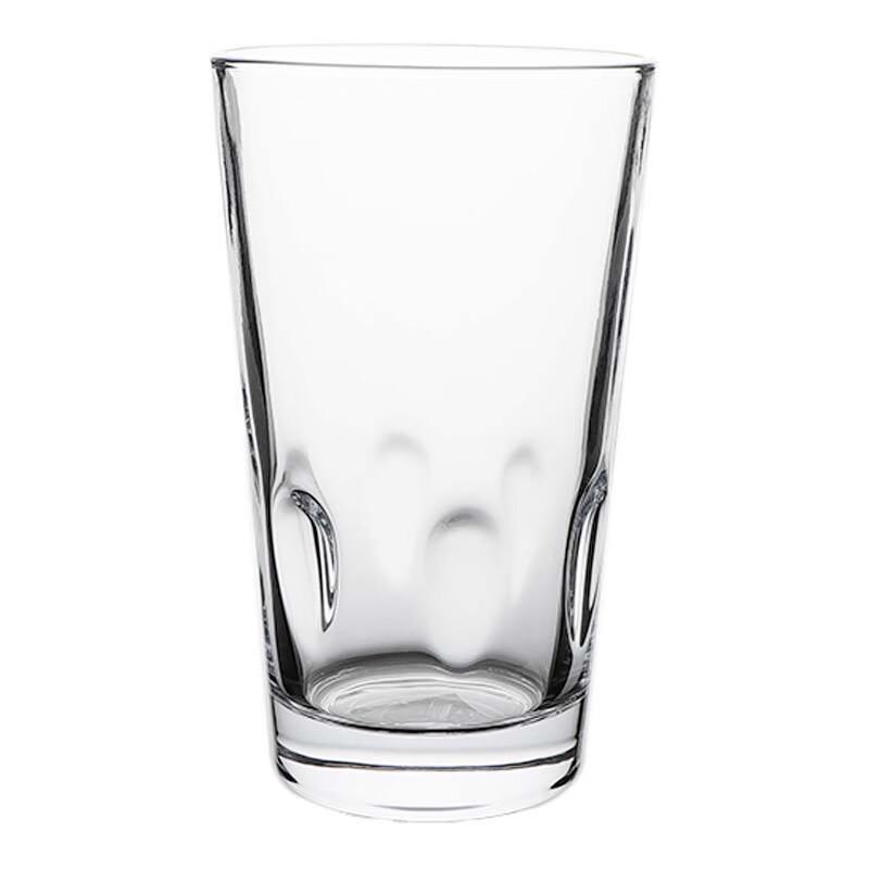 Shangqi Vertical Stripe Glass Craft Beer Cups, 400ml, Set of 3