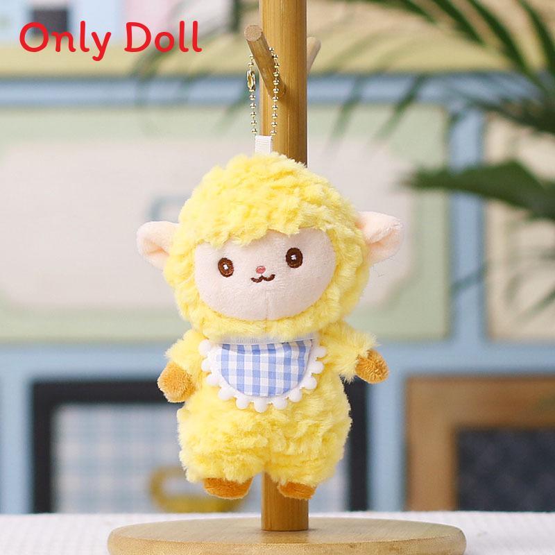 Cute Sheep Plush Keychain Pigment Plush Doll For Kids And Giftgiving
