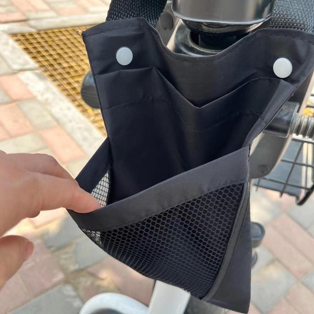 Electric Vehicle & Bike Handlebar Storage Bag with Phone Holder