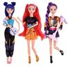 K-POP Demon Hunter Girl Group Doll with Music Accessories, 11.5" Soft Vinyl, 11 Joints