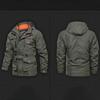 Jacke Herren mittellang lässig Outdoor winddicht große Größe Jacke Herrenjacke