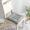 Thickened Cotton Linen Square Cushion for Office, Dining, or Student Chairs