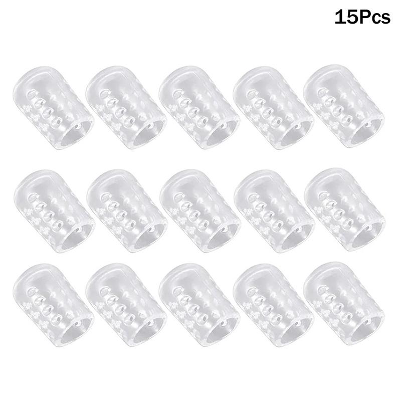 2-100Pcs Silicone Anti-Friction Toe Protectors Gel Breathable Toe Caps Foot Care Elasticity Fingertip Blister Prevention
