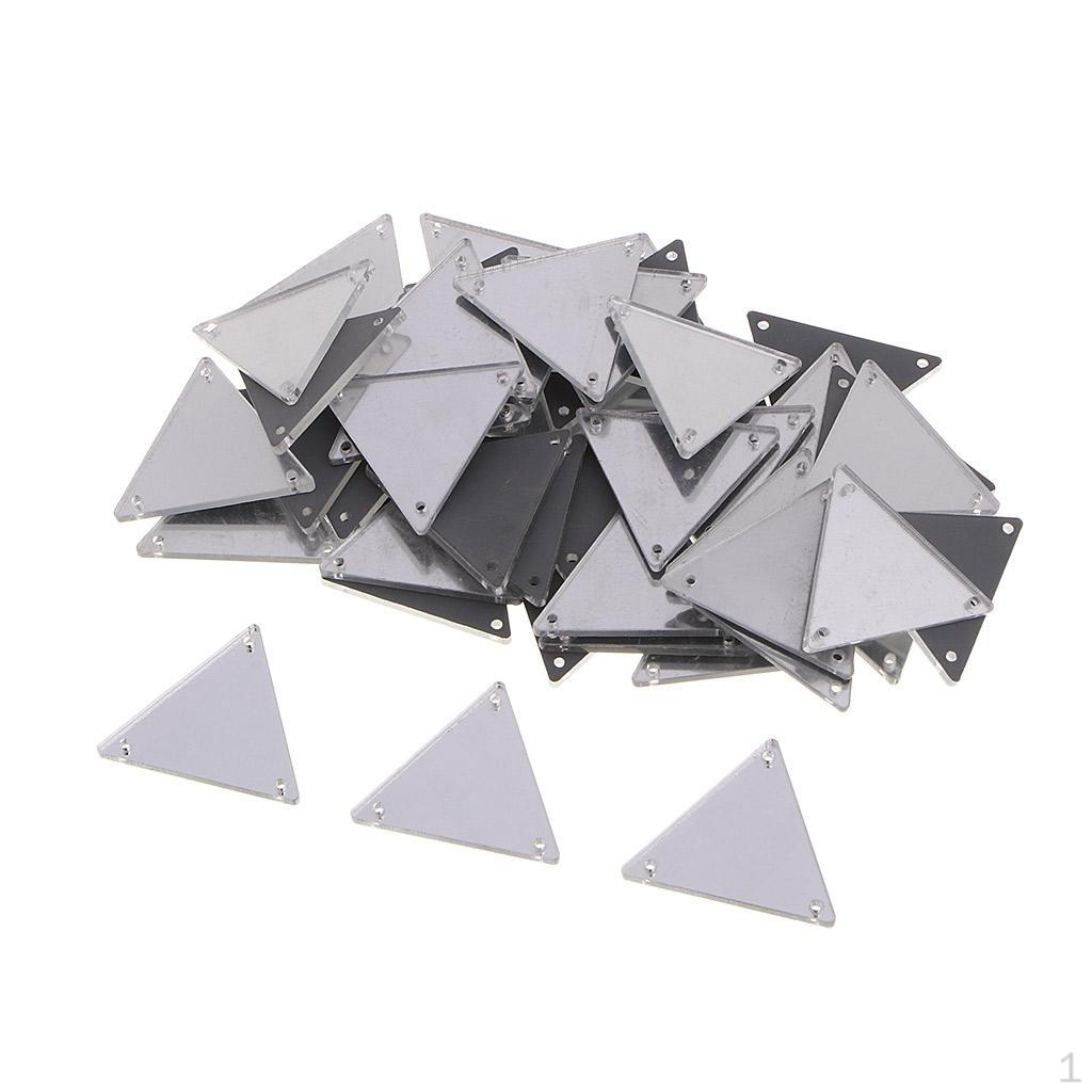 

50 кристаллов с плоской спинкой, пришейте бусины со стразами белый