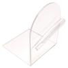Acrylic Books Stand, Elegant Design Bookends Bookshelfs Books Holders Table Picture Album Holders for Displaying Books