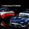 NEW 1/24 Ford Mustang GT Alloy Racing Car Model Toy Diecasts Metal Casting Sound and Light Car Toys For Children Vehicle