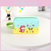 Cute Cartoon Shin Chan Series Pu Stylish Makeup Bag For Students And Travelers