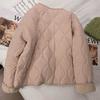 Coat for Women Cotton Winter Thickened Casual Oversize Double Layer Windbreaker Jacket