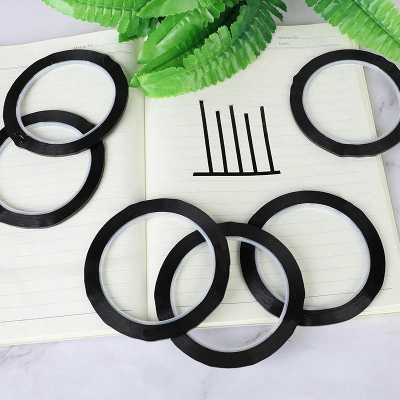 10 Rolls 1/8 Inch Whiteboard Tape Thin Tape For Dry Erase Board Self-Chart Grid Tape Lines Pinstripe,216 Feet Per Roll Durable B