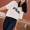New FILA Set-in Sleeve T-Shirt Unisex White F51U338199A-WT