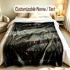 Altri Design Simili Tema Coperta Personalizzata Nome e Testo Personalizzati Morbida Calda Coperta da Divano Decorazione per la Casa