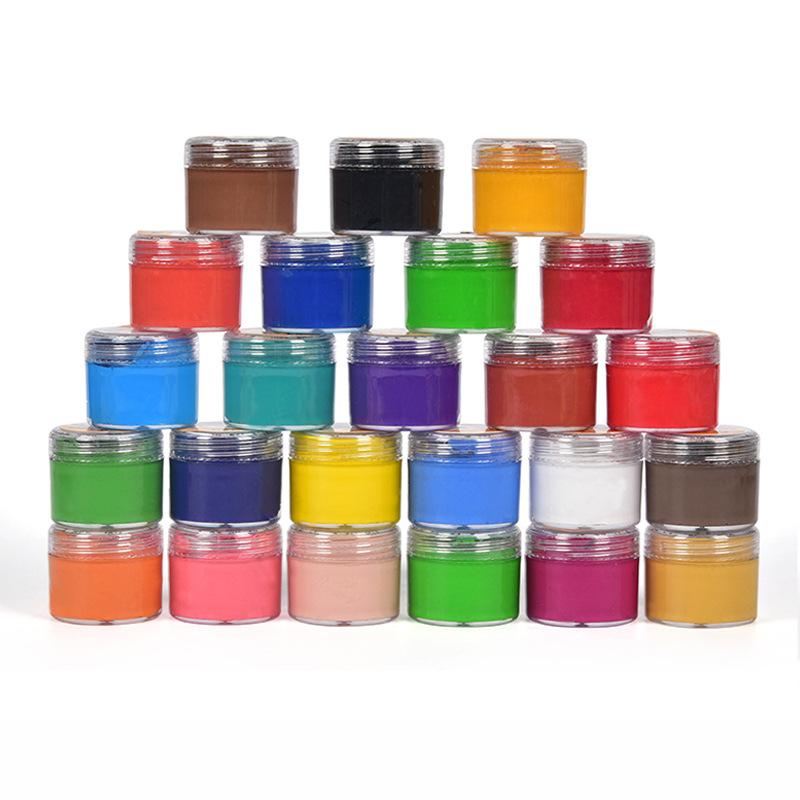 

24-color Unfired Silica Ceramic Pigment 20ml Hand-painted Pigment for Unglazed White Body 20ml