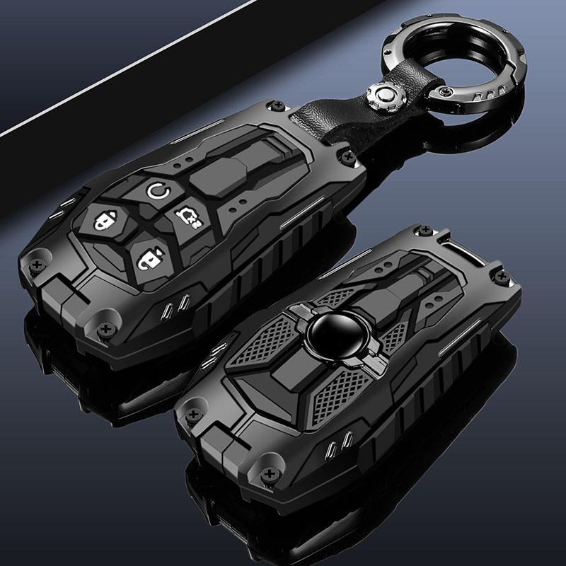 Zinc Alloy Car Key Case Cover For Changan Eado Unit Cs35Plus Cs55Plus Cs75Plus Smart Protected Keychains Interior Accessories